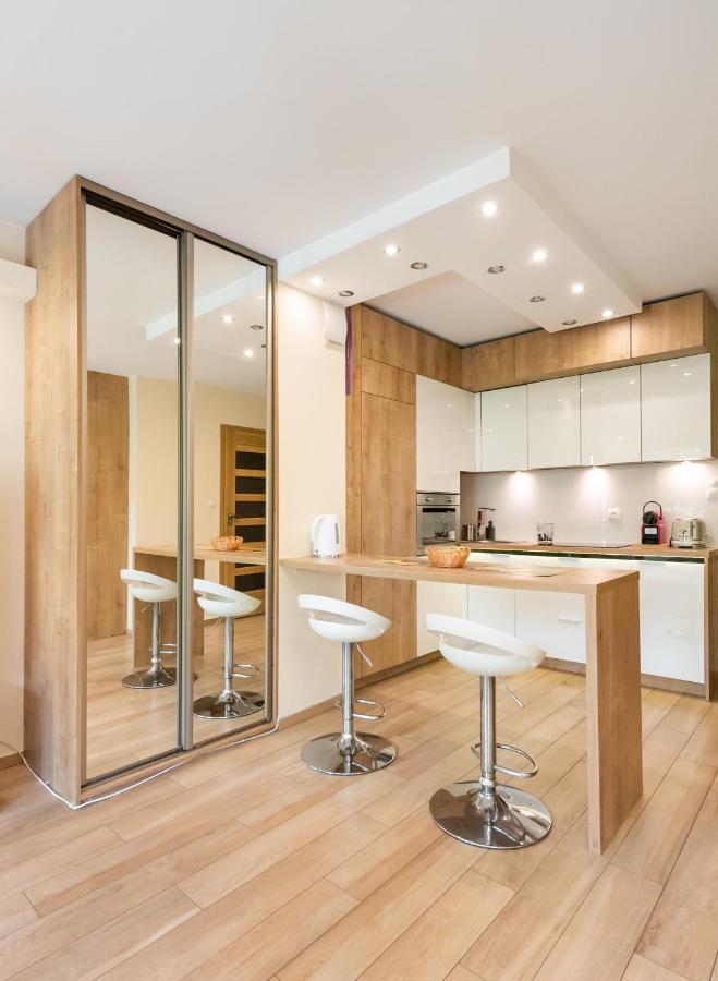Mokotow Orzycka Beige Studio Varsovie Extérieur photo